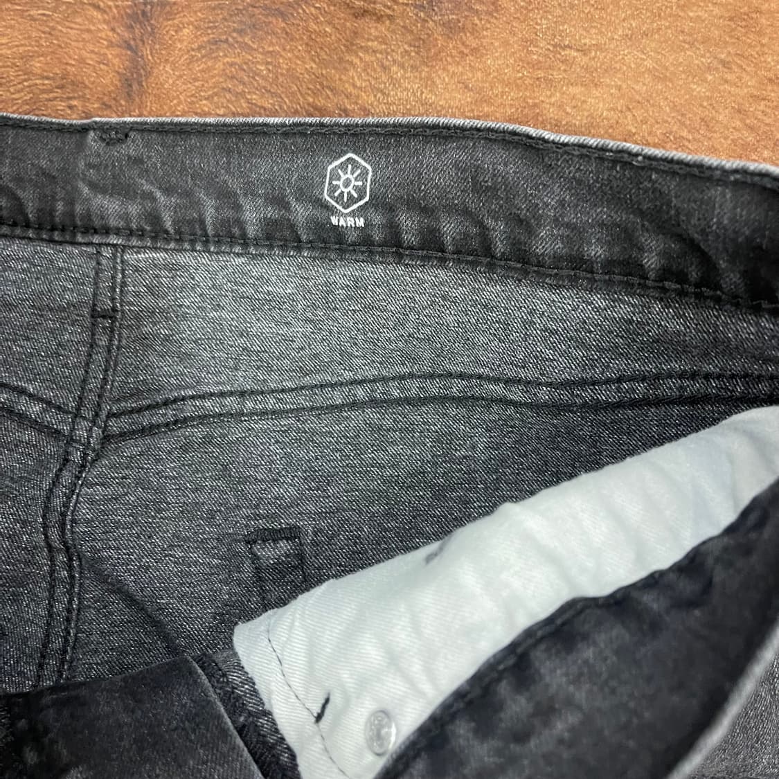 리바이스 502 블랙진 w34L30 상품이미지4