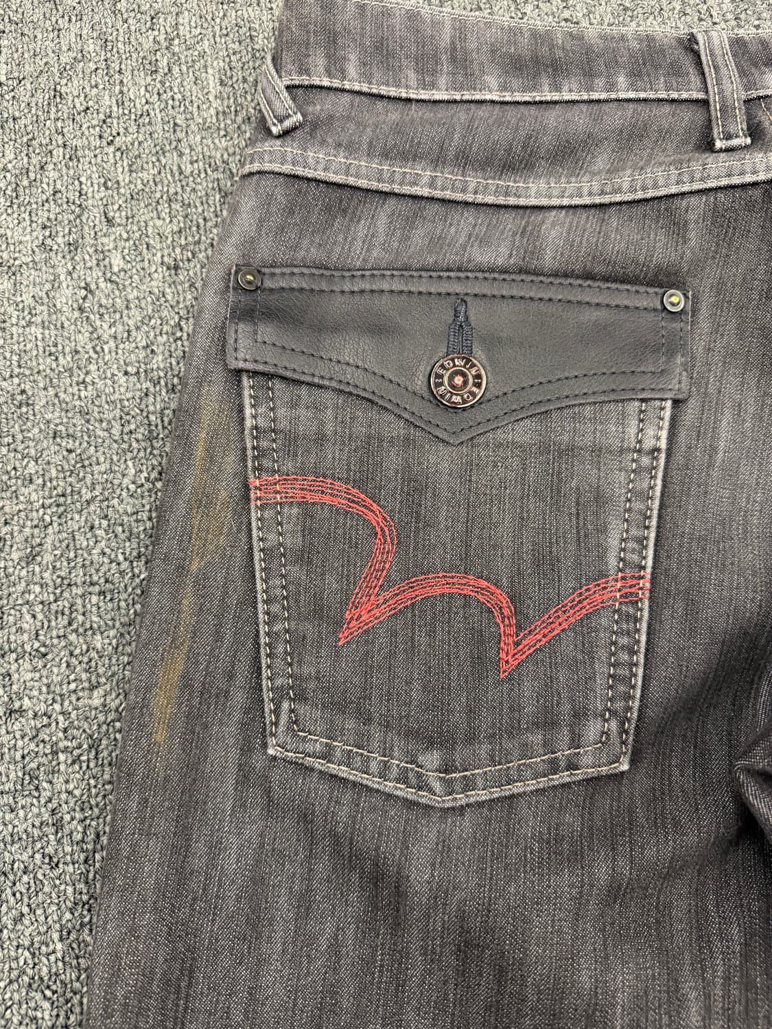 29) 에드윈 503 빈티지 블랙 데님팬츠  상품이미지6