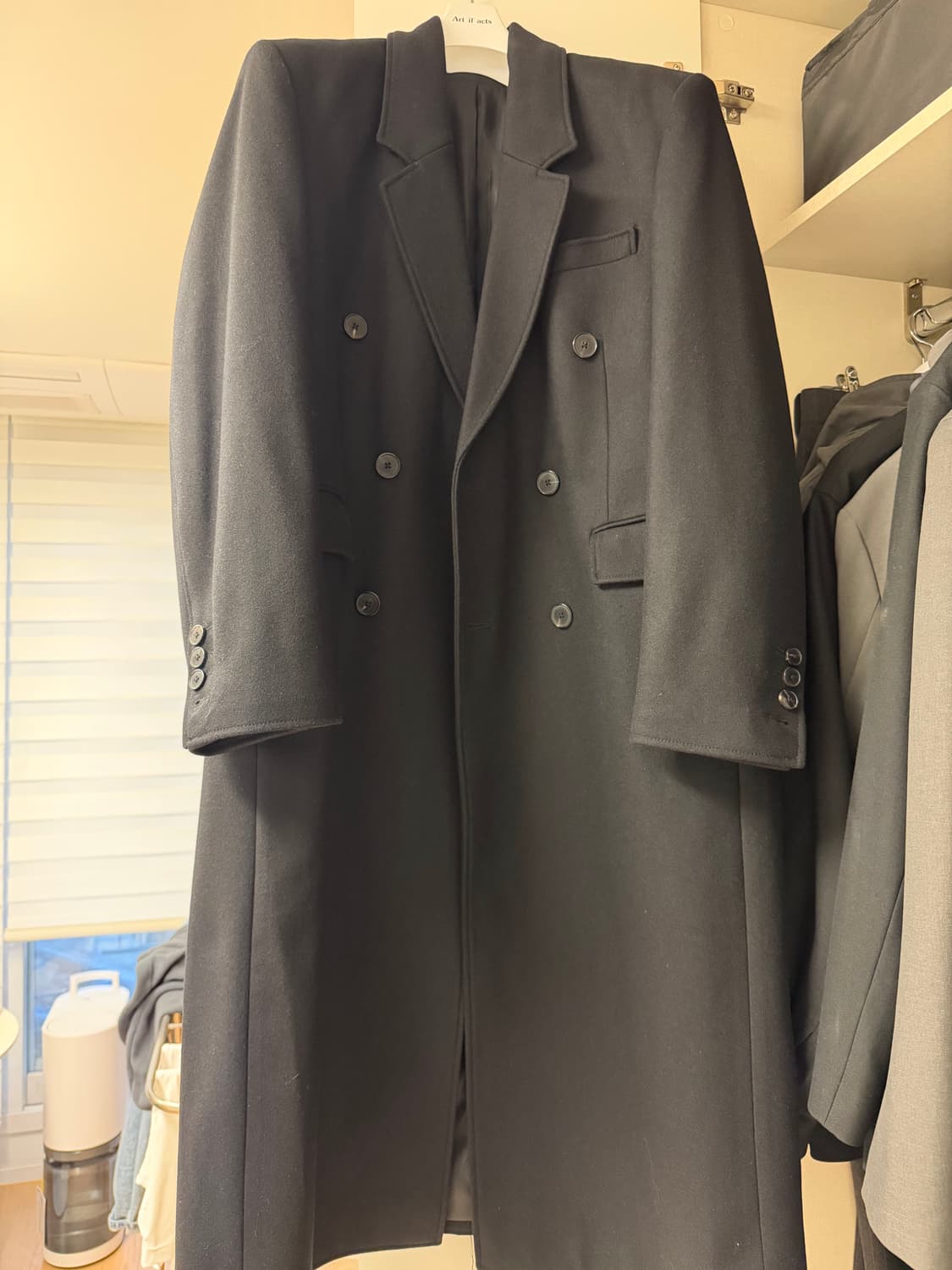 25fw 엘무드 그레이웨일 더블 블랙 44 상품이미지1