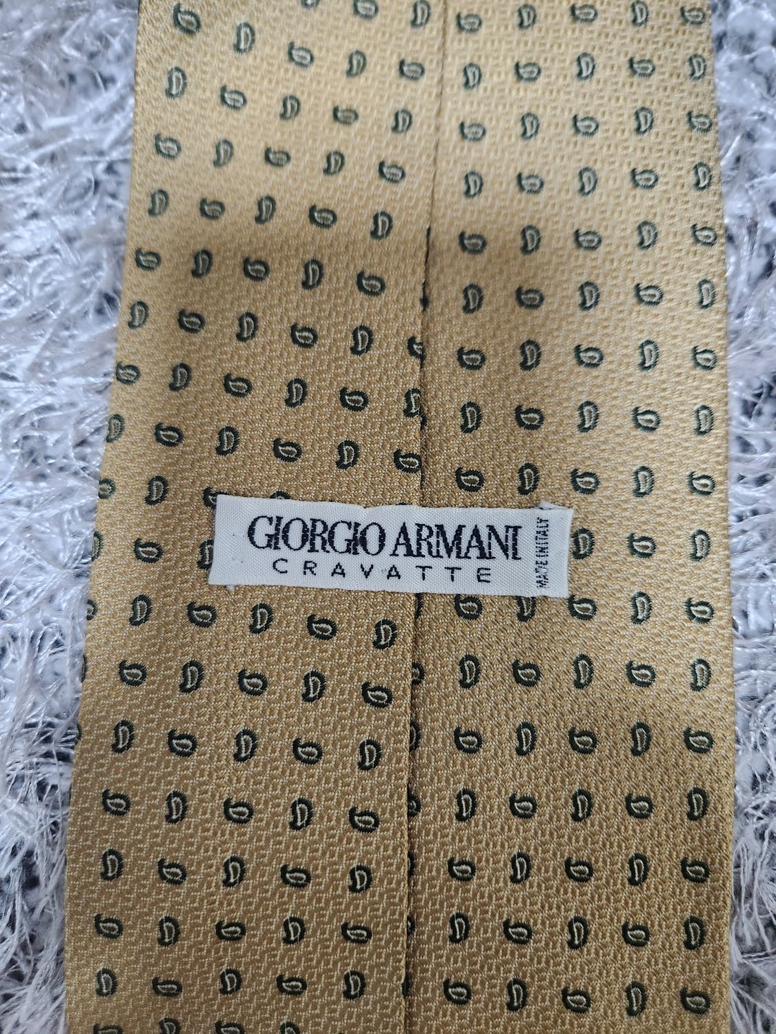 조르지오아르마니 페이즐리 넥타이 Free - N14 상품이미지5