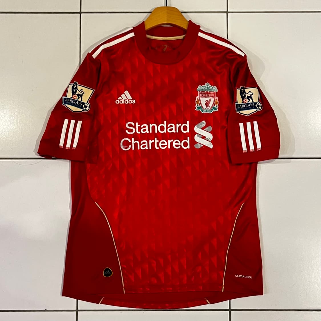 아디다스 리버풀 10-11 홈 제라드 마킹 유니폼 상품이미지3