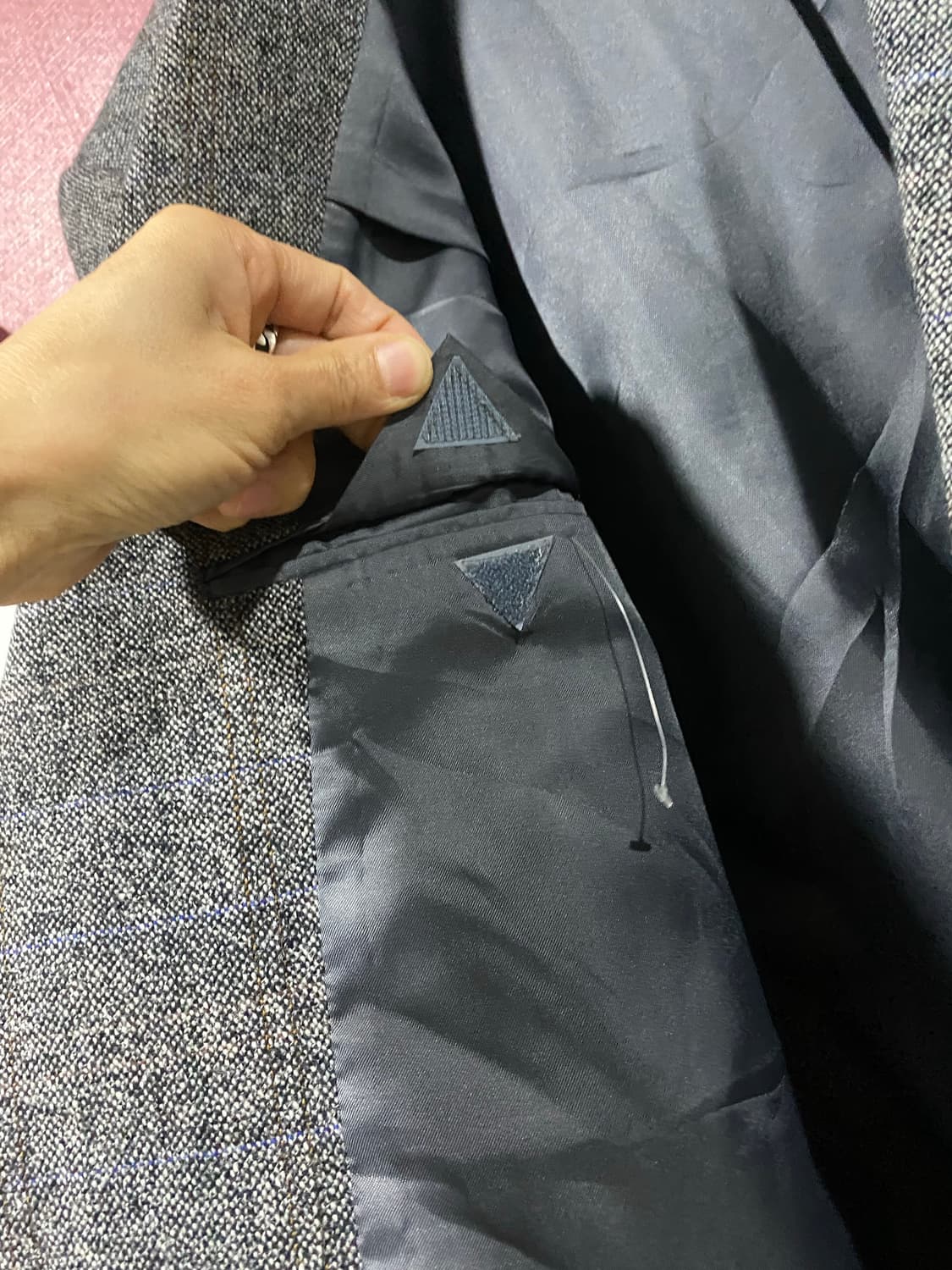 FULL MARK 헤링본 남성 자켓 상품이미지7