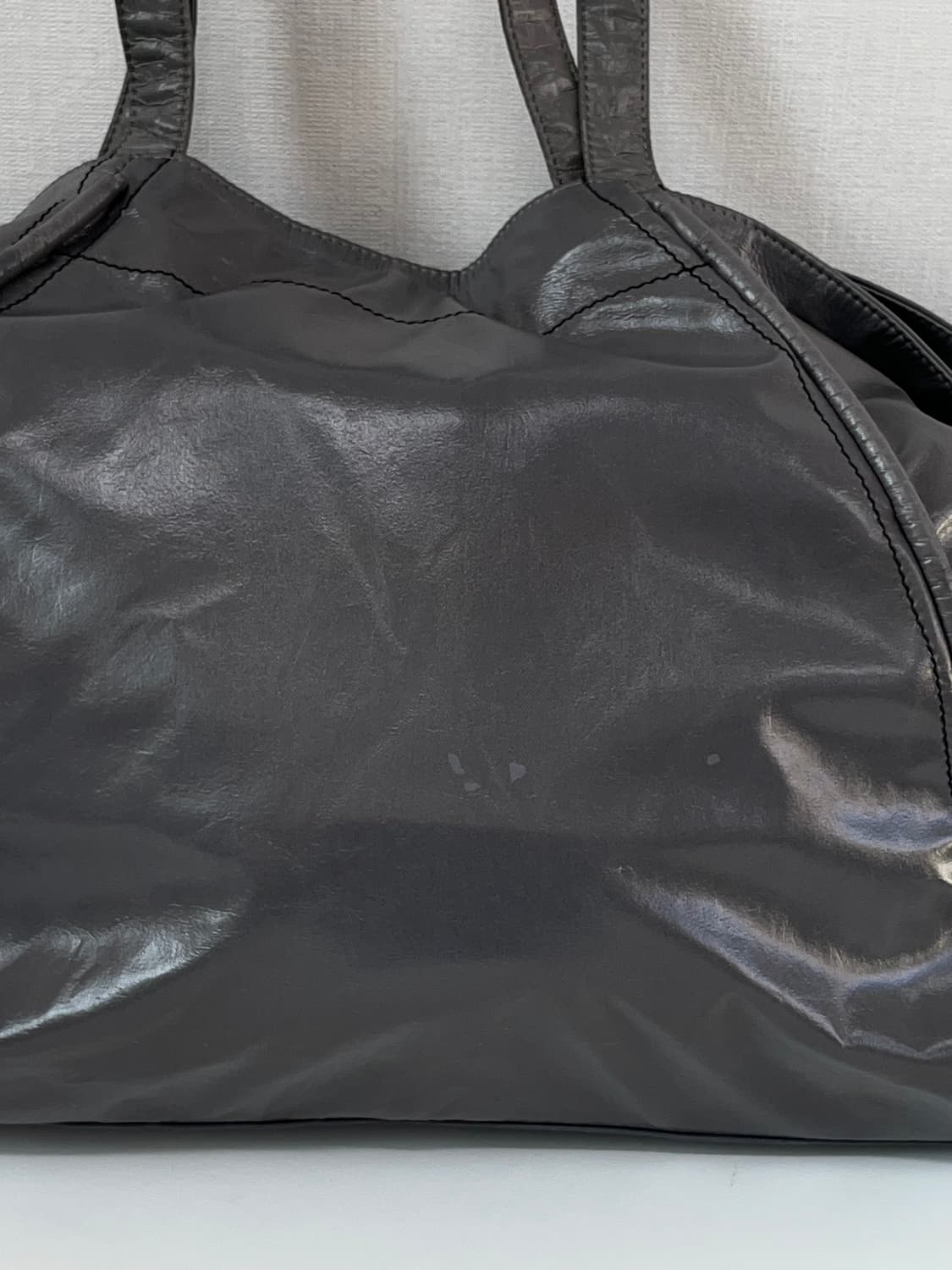 마뗑킴 빅 쇼퍼백 그레이 상품이미지7