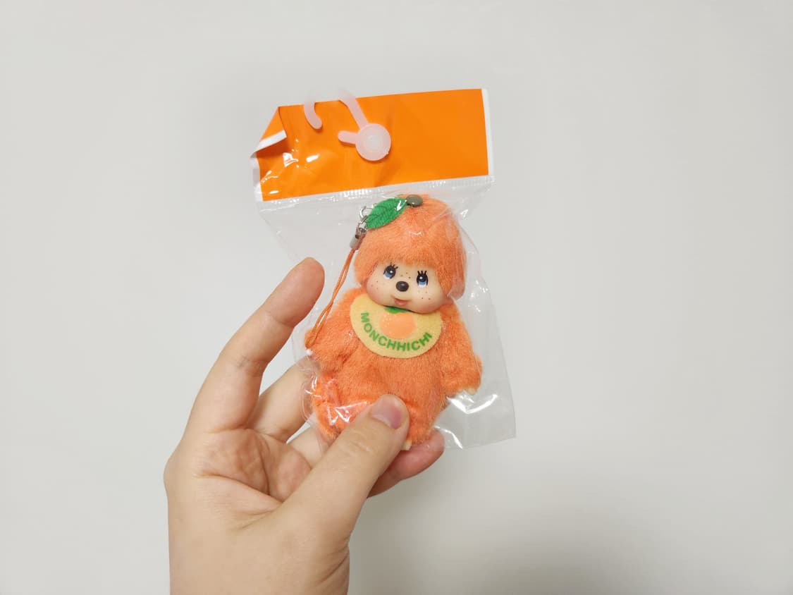 고전 오렌지 몬치치 키링 상품이미지1