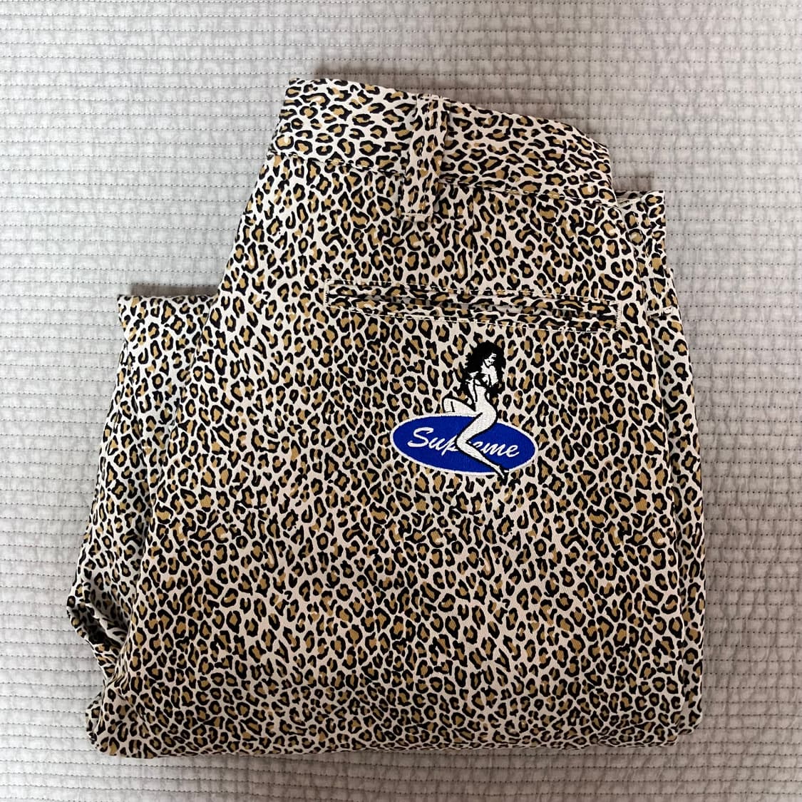 슈프림 서퍼 치노팬츠 레오파드 30사이즈 상품이미지3