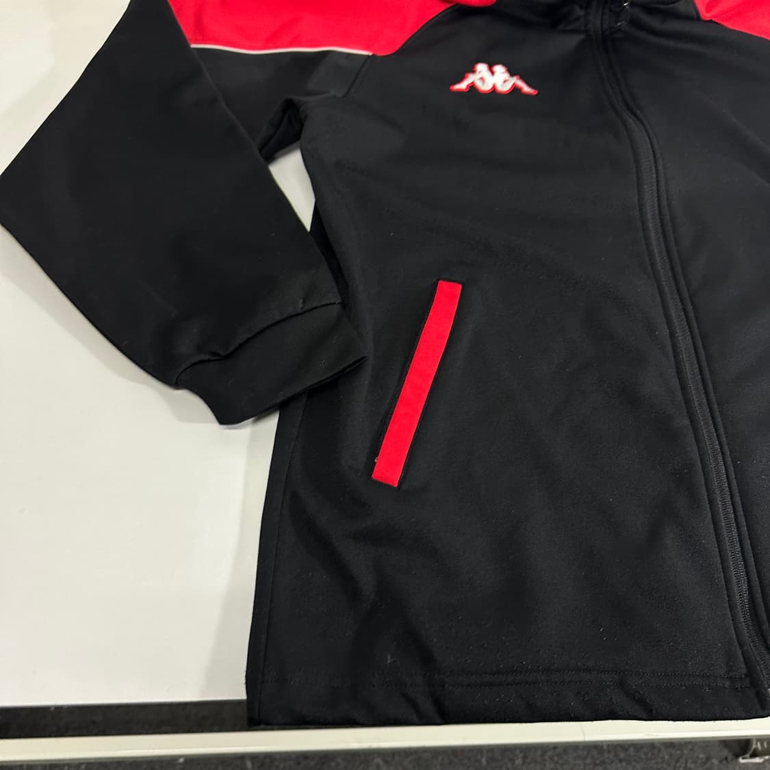 L 카파 블랙 트랙탑 집업 져지 상품이미지3