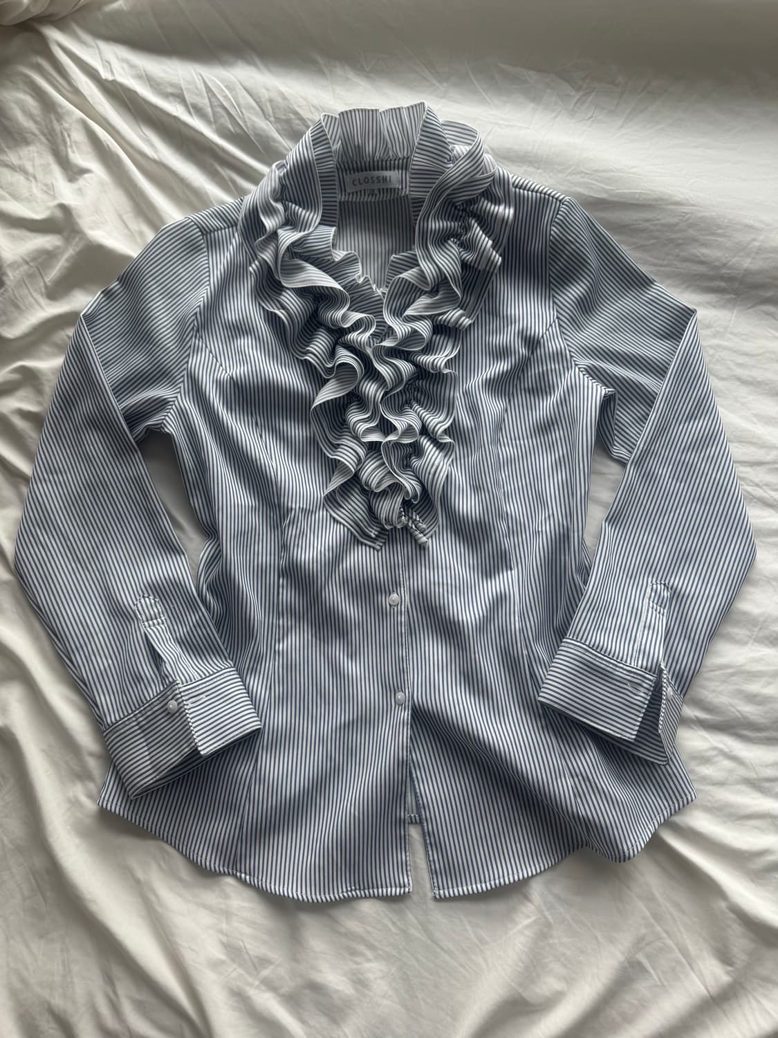 shirring shirt 셔링 셔츠 상품이미지1