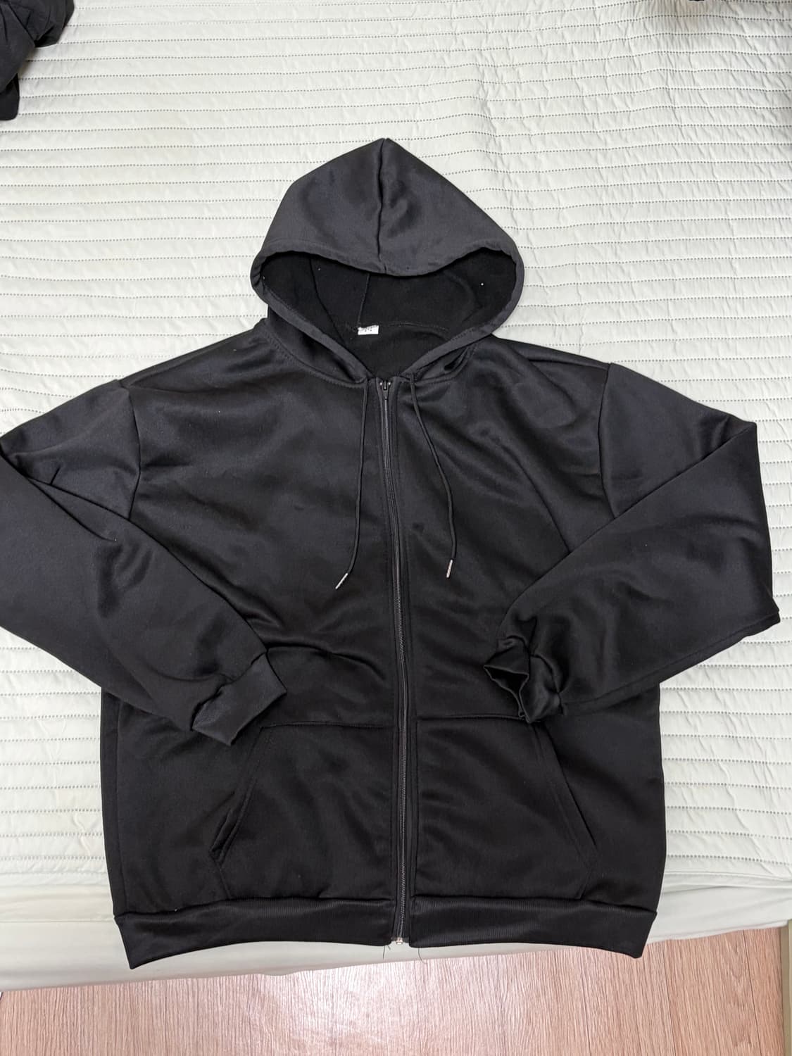 검정 후드집업 상품이미지1