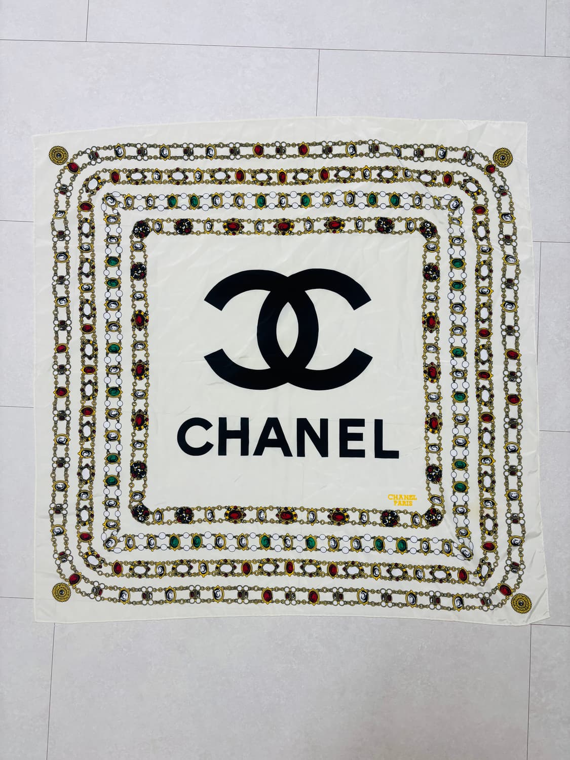 샤넬 실크 스카프 상품이미지1