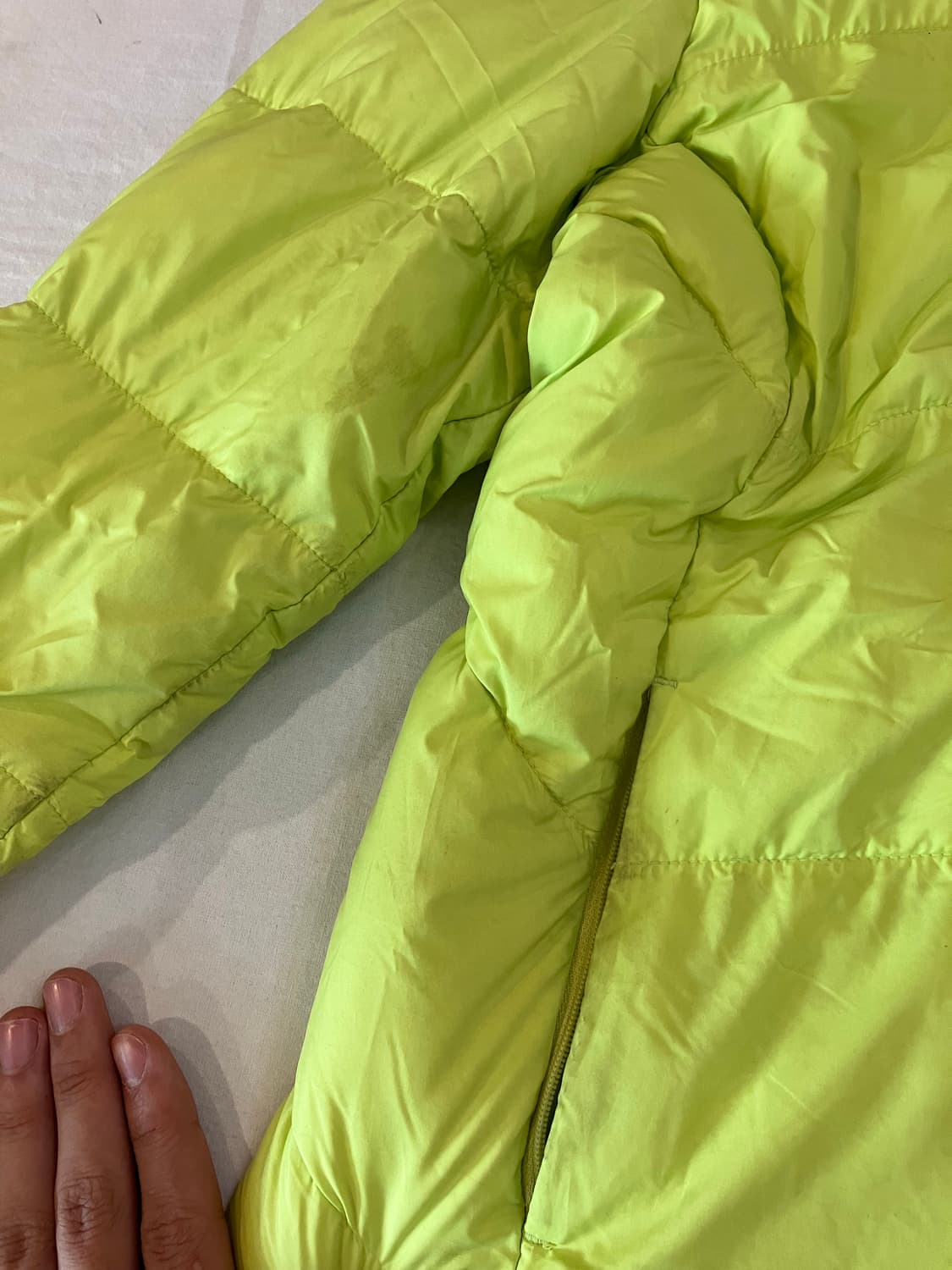 (정품) 타이틀리스트 빅로고 여성 구스다운 형광 패딩 상품이미지3