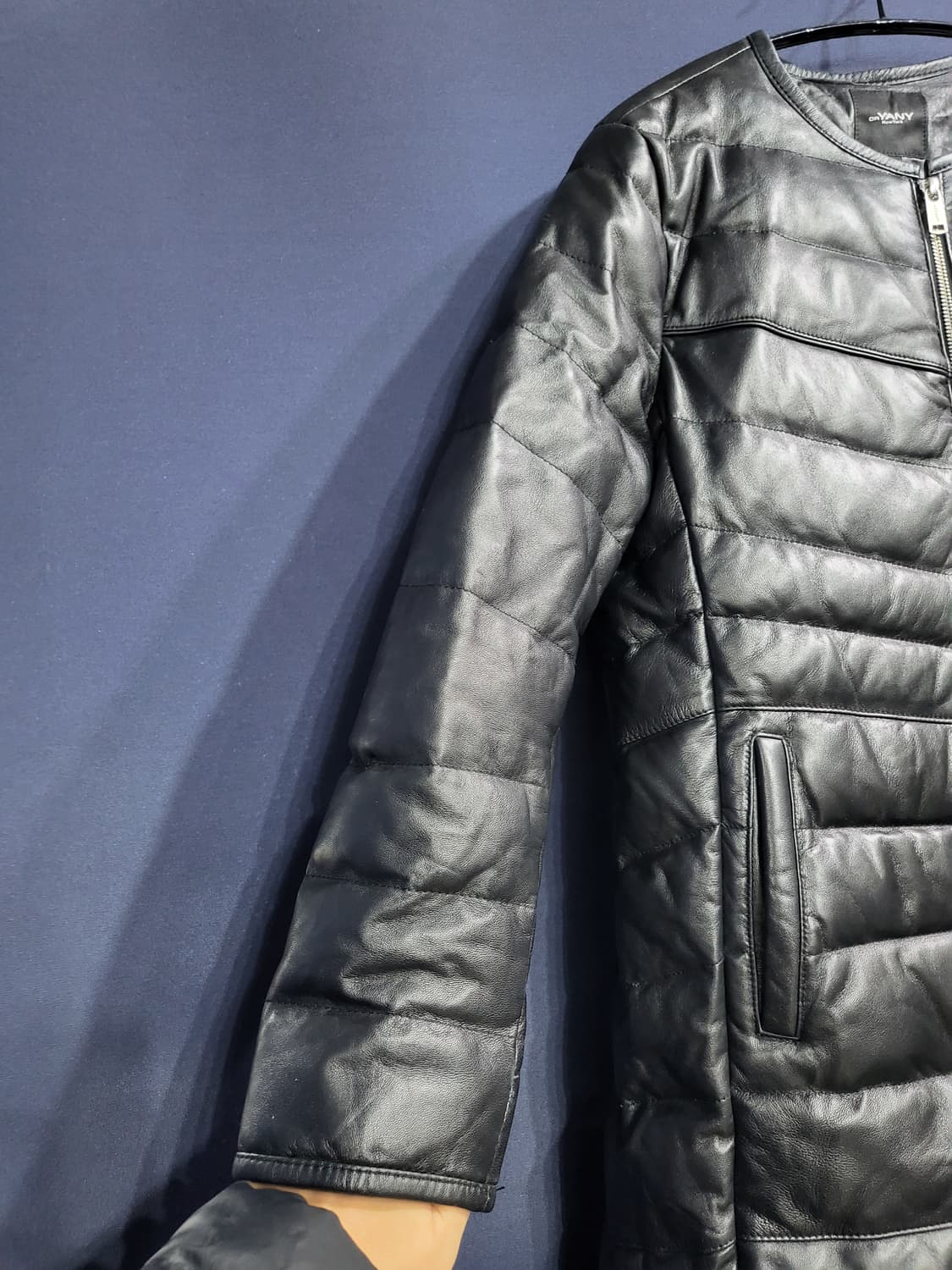 오야니 양가죽 구스다운 패딩 상품이미지2