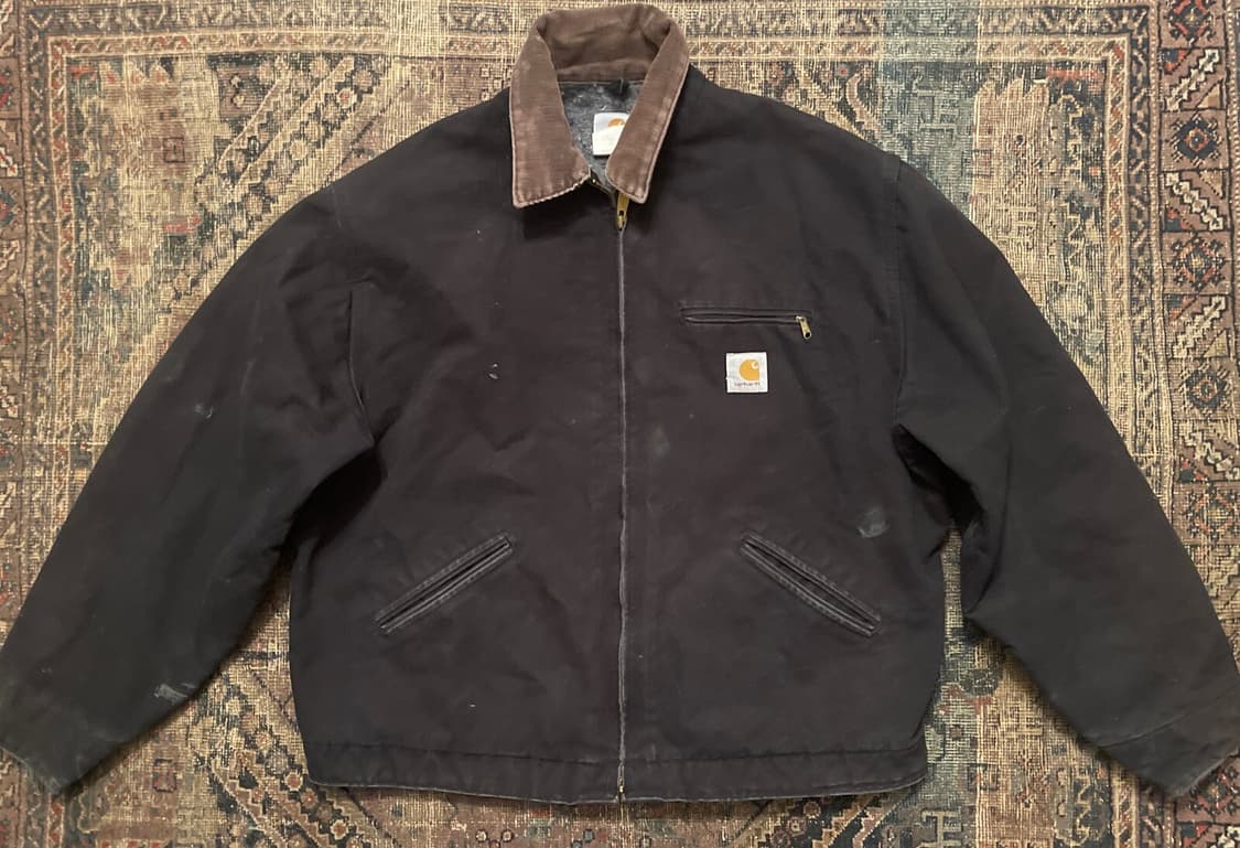 칼하트 J01 디트로이트 자켓 블랙 3XL 상품이미지1