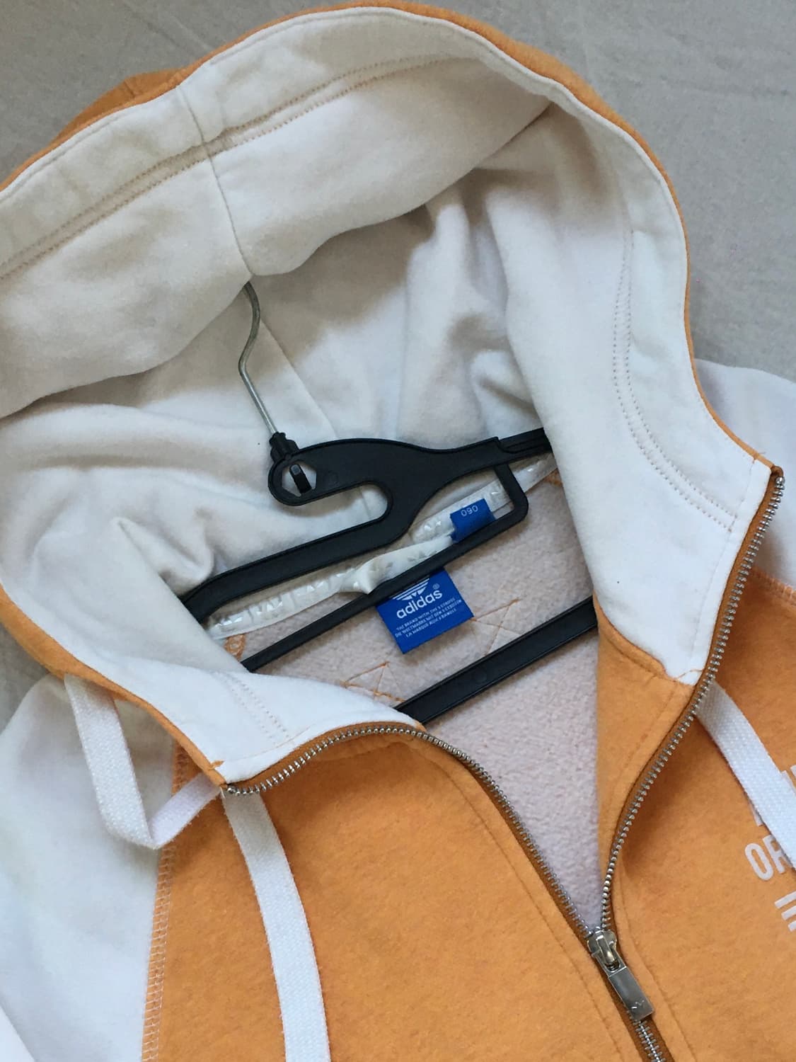 아디다스 배색 후드집업 상품이미지4