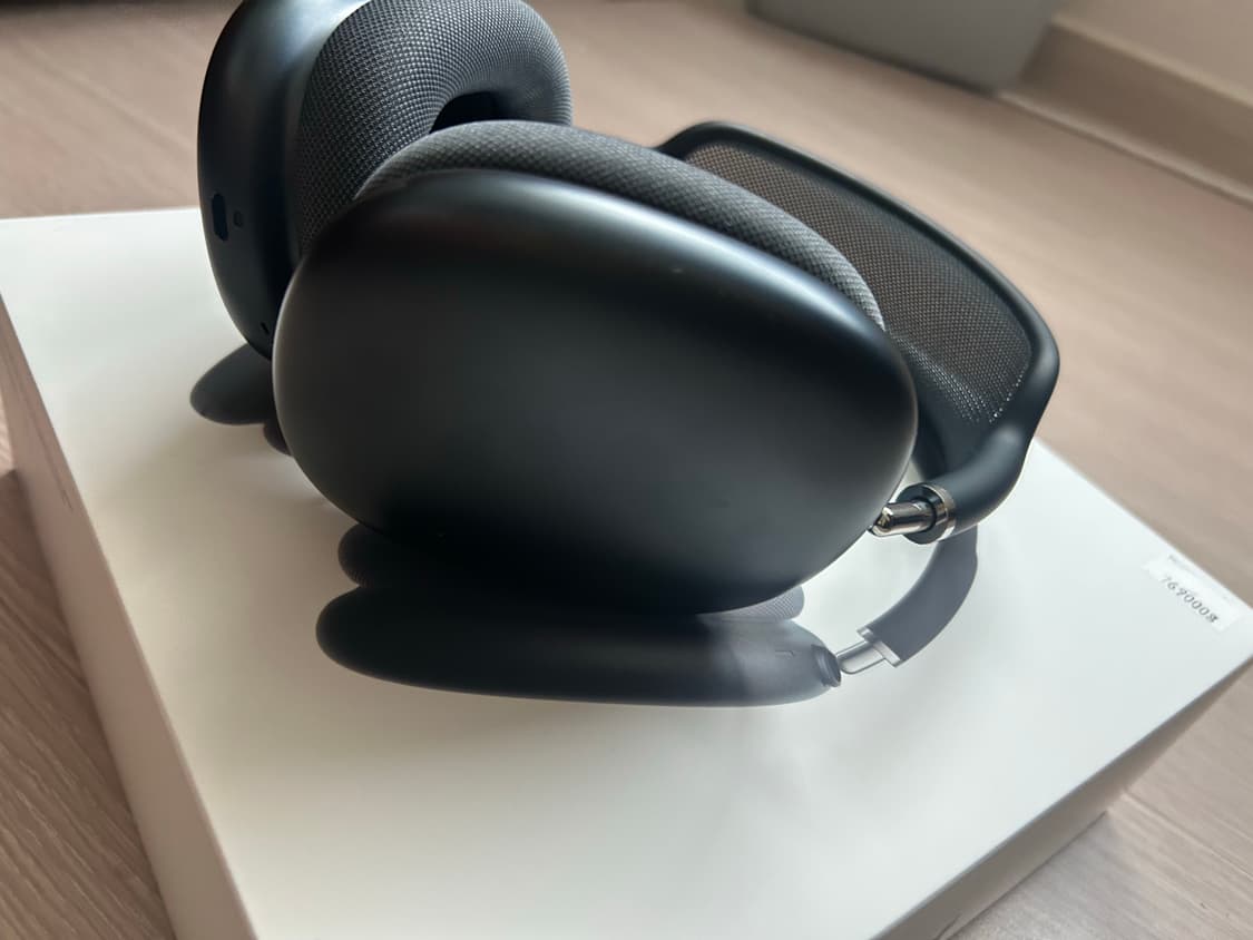 에어팟맥스 2세대  C타입 스페이스그레이 3/9 구매 새상품급 상품이미지5