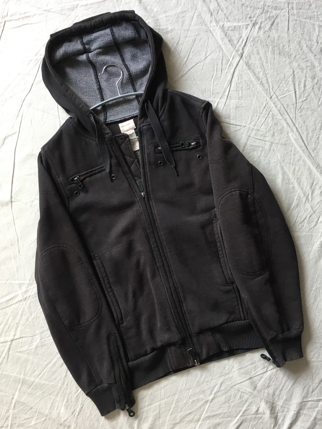 디젤 포켓 헤비 후드집업 상품이미지3