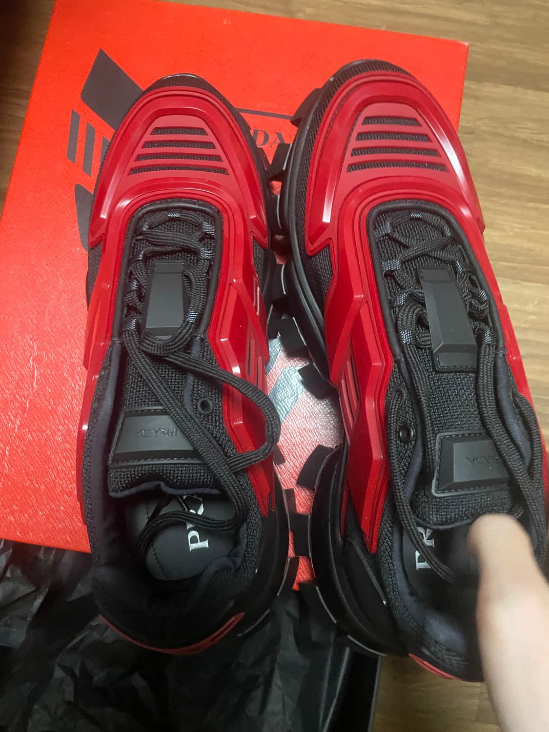 프라다 썬더 클라우드 버스트 uk9 새상품 280 운동화 스니커즈 상품이미지4