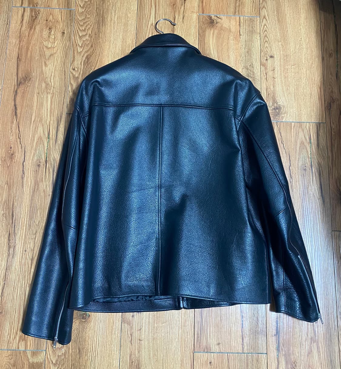 도프제이슨 카우하이드 세미오버 싱글 라이더 자켓 상품이미지2