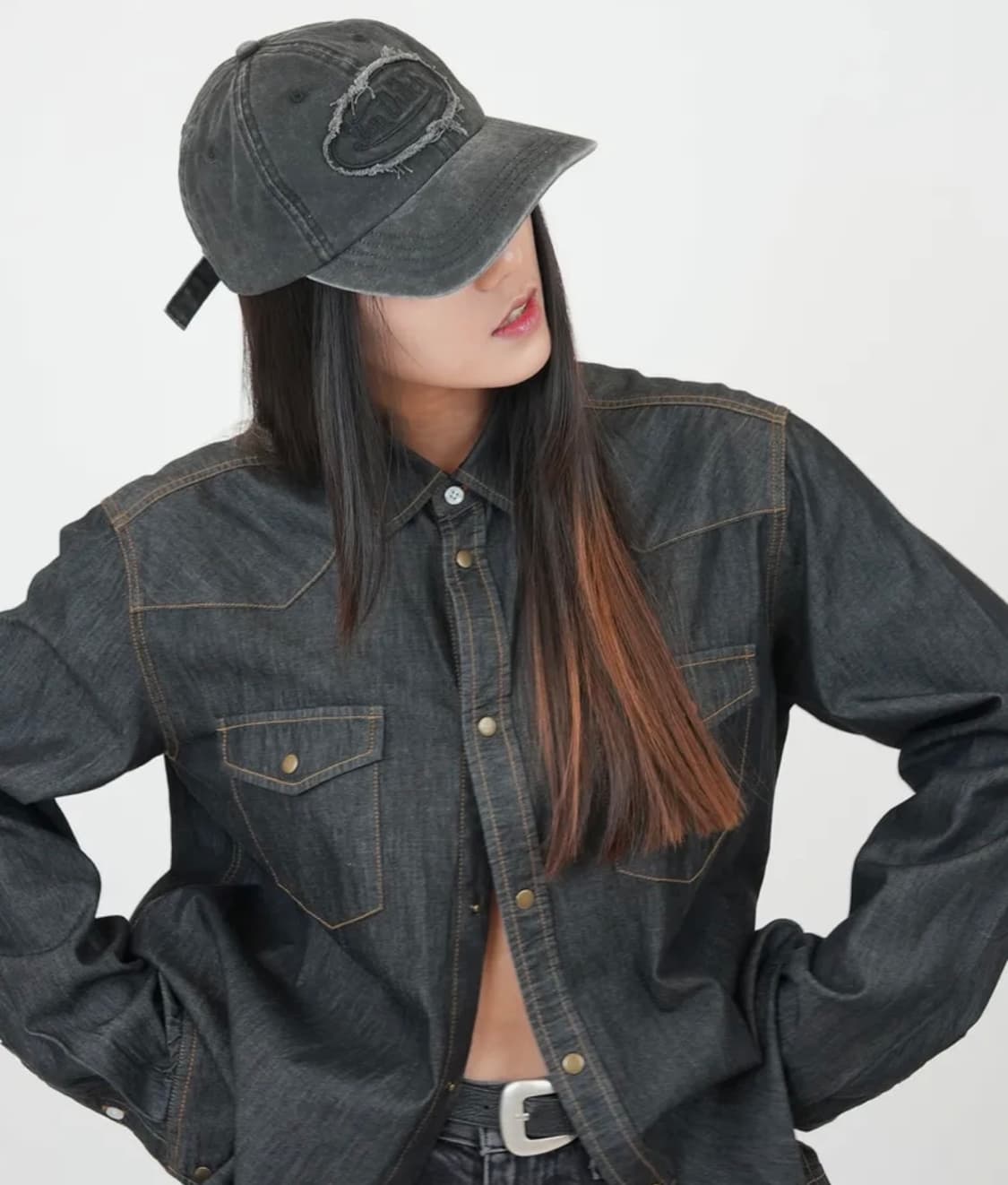 본더치 빈티지워싱 볼캡 상품이미지1