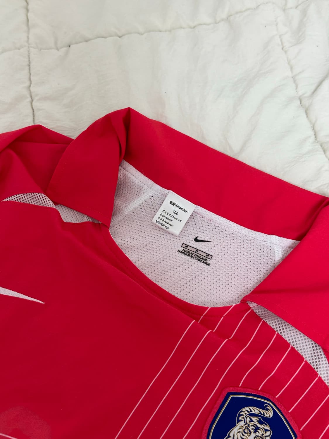 2002 한일 월드컵 국대 나이키 선수 지급용 홍명보 라지 상품이미지5