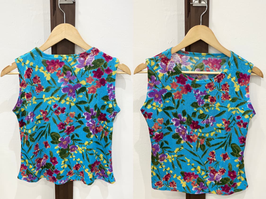 Floral pop sleeveless 상품이미지7