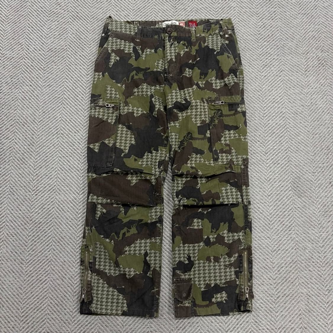 퀵실버 카모 카고 보드 팬츠 v3161 상품이미지1