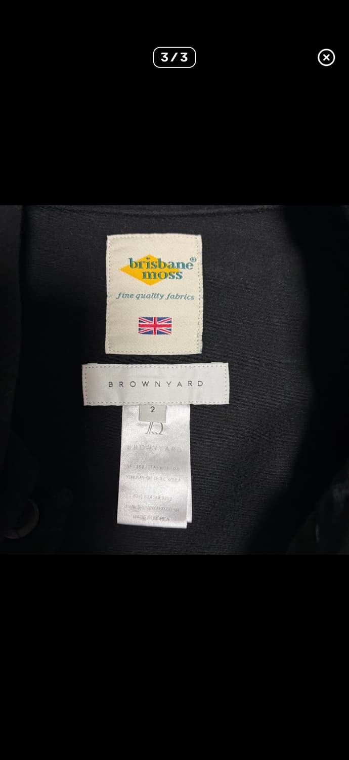 브라운야드 몰스킨 셔츠자켓 블랙 상품이미지3