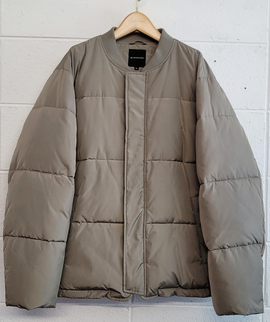 지오다노 오버핏 패딩봄버자켓(점퍼) 판매 상품이미지1