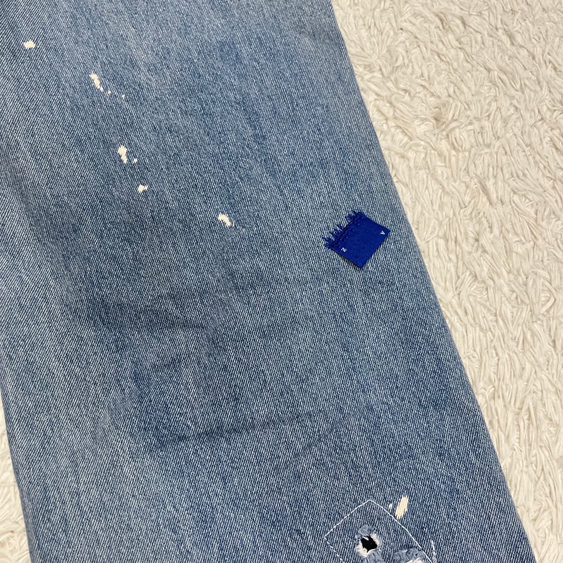 Zara × ADER ERROR patchwork denim pants  상품이미지9