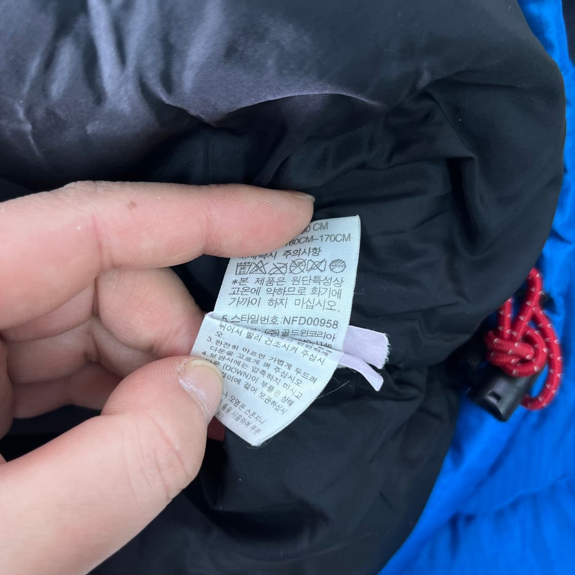 95 노스페이스 700 드롭 윈드스토퍼 패딩 상품이미지10