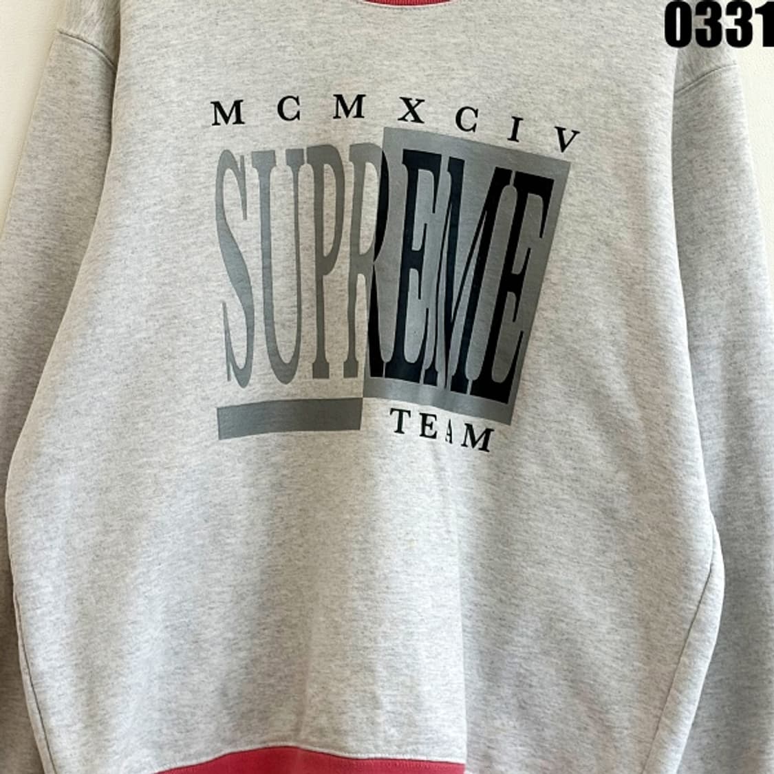 슈프림(Supreme) 클래식 그래픽 스웻셔츠 L 0331 상품이미지4