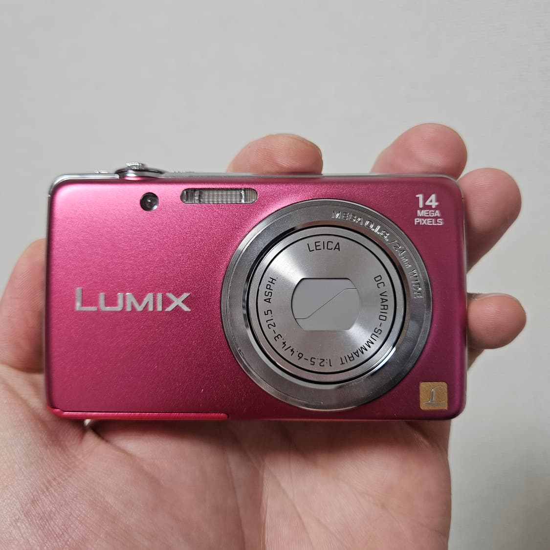 파나소닉 루믹스 DMC-FH6 핑크 디카 상품이미지1