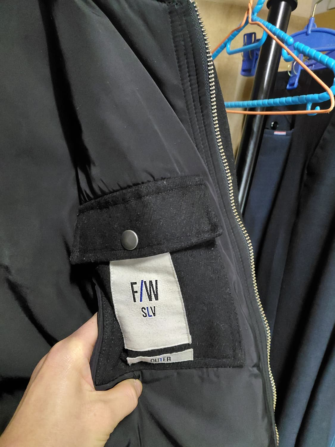 [solov]추동용 바시티 패딩 자켓 XL(100~슬림105)사이즈 상품이미지5