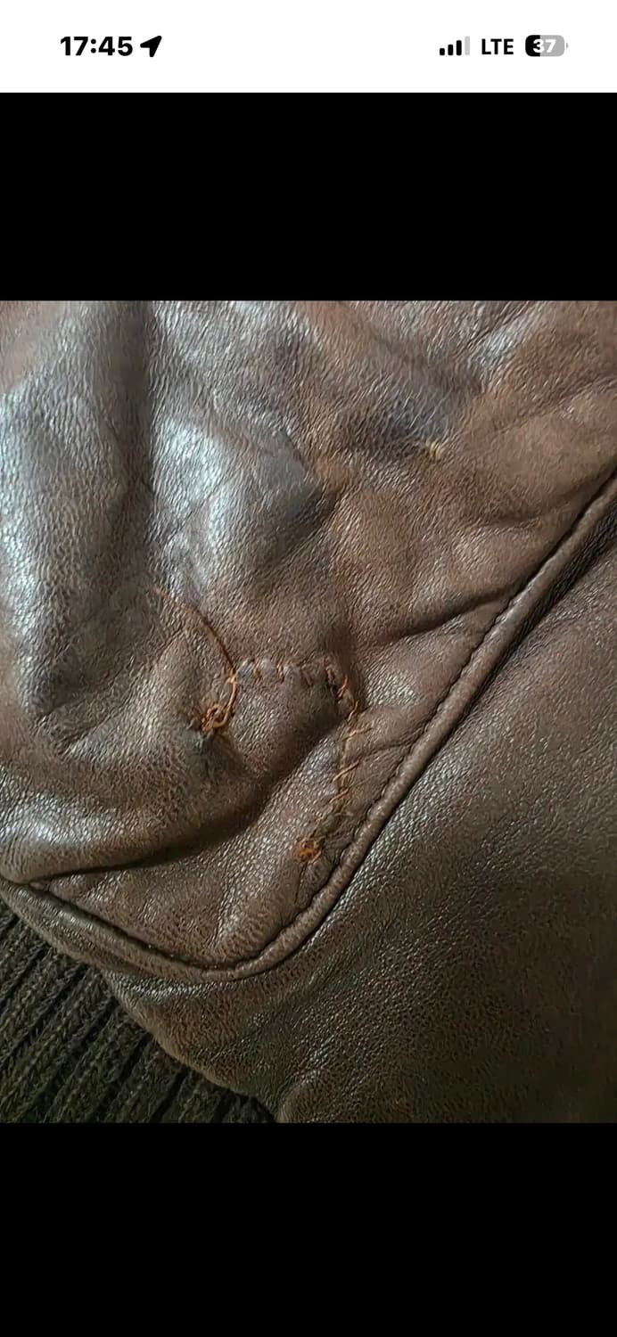 아비렉스 레더 A2 봄버 44 상품이미지8