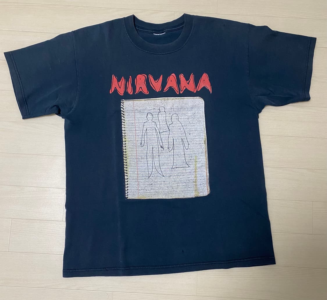00s 너바나 고스트 빈티지 밴드티셔츠 뤡코즈 블라인드파일즈 상품이미지1