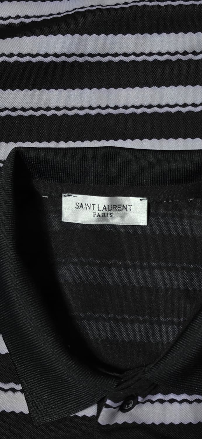 SAINT LAURENT 스트라이프 카라티 M 상품이미지3