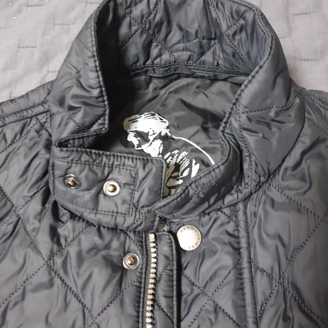 바버 인터내셔널 바이커 퀼팅 자켓 상품이미지4