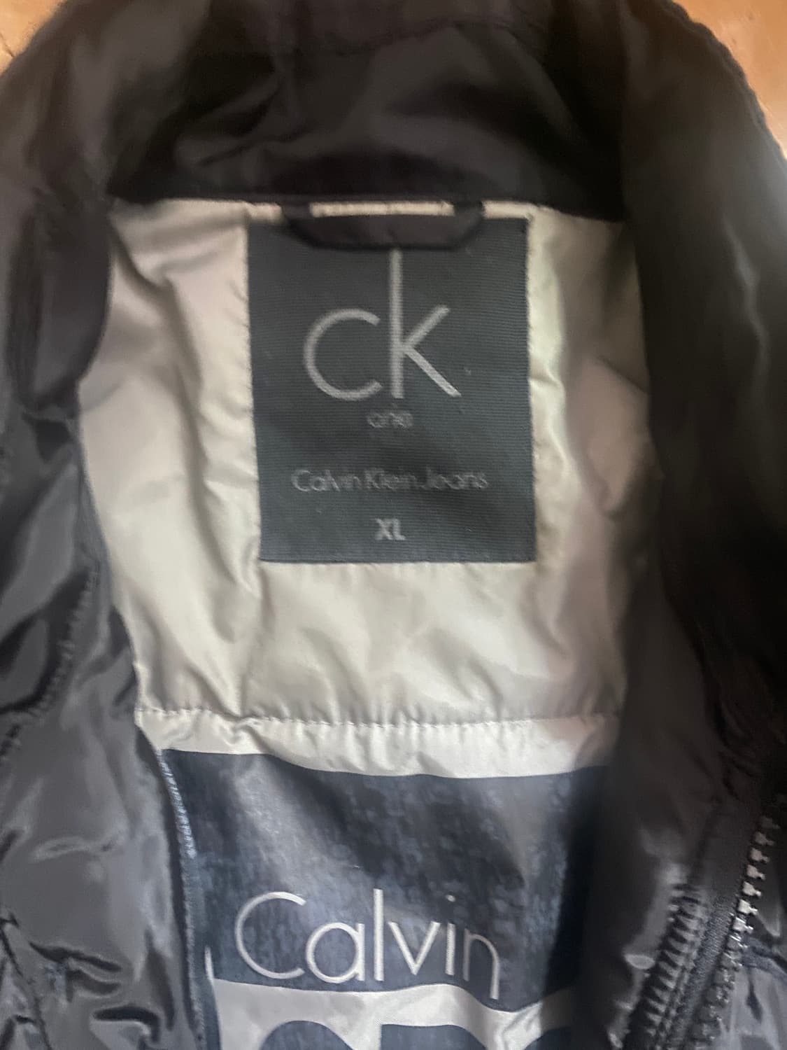 캘빈클라인  간절기 블랙 자켓 XL (105) 상품이미지2