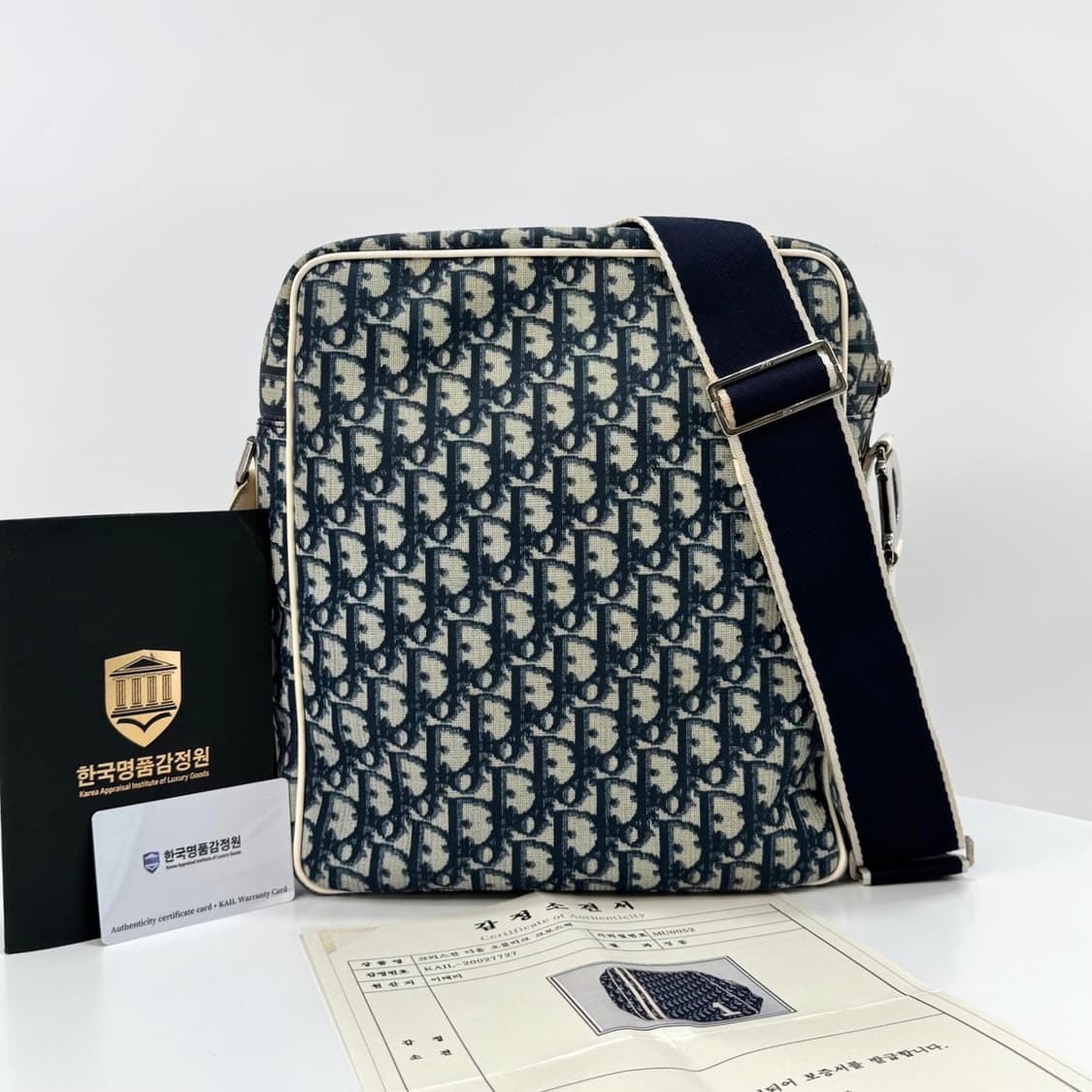 [감정완료] 디올 오블리크 PVC 트로터 크로스백 & 숄더백 상품이미지3