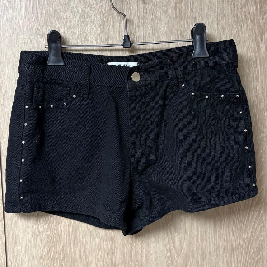 블랙 검정 청반바지 반바지 숏팬츠 판매합니다 상품이미지2