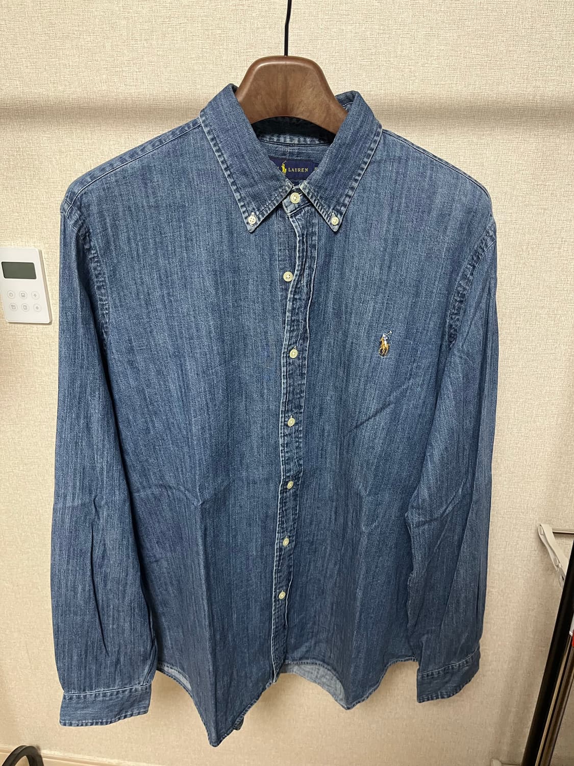 폴로 데님셔츠 상품이미지1