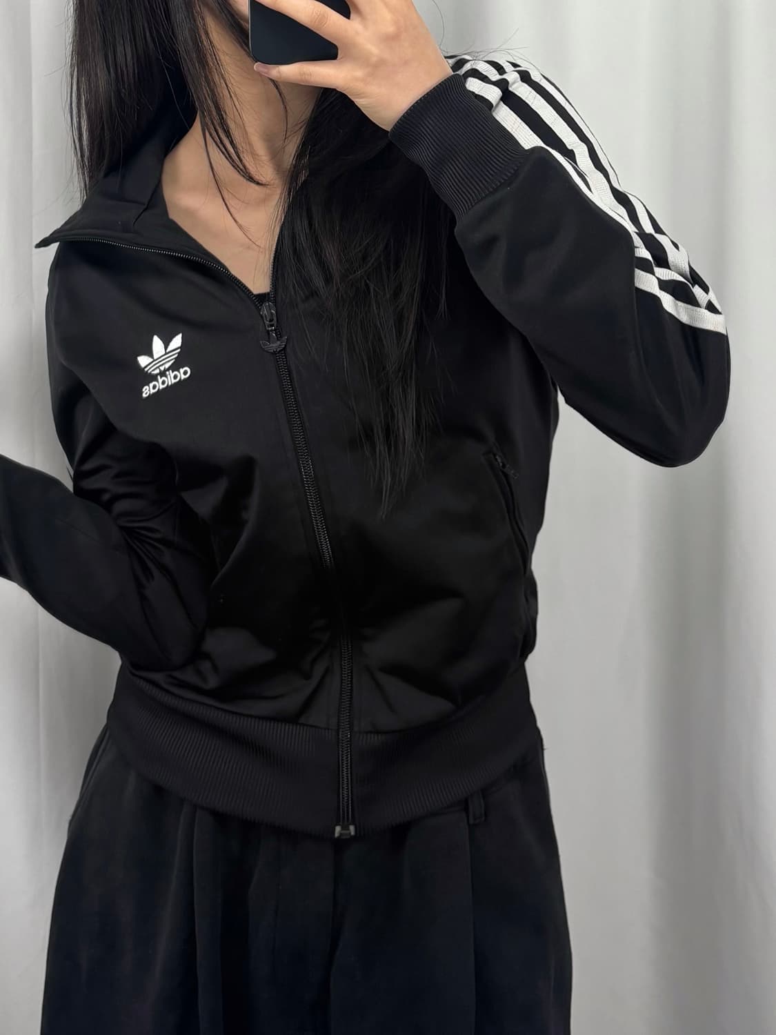 아디다스 블랙 파이어버드 트랙탑 져지 상품이미지1