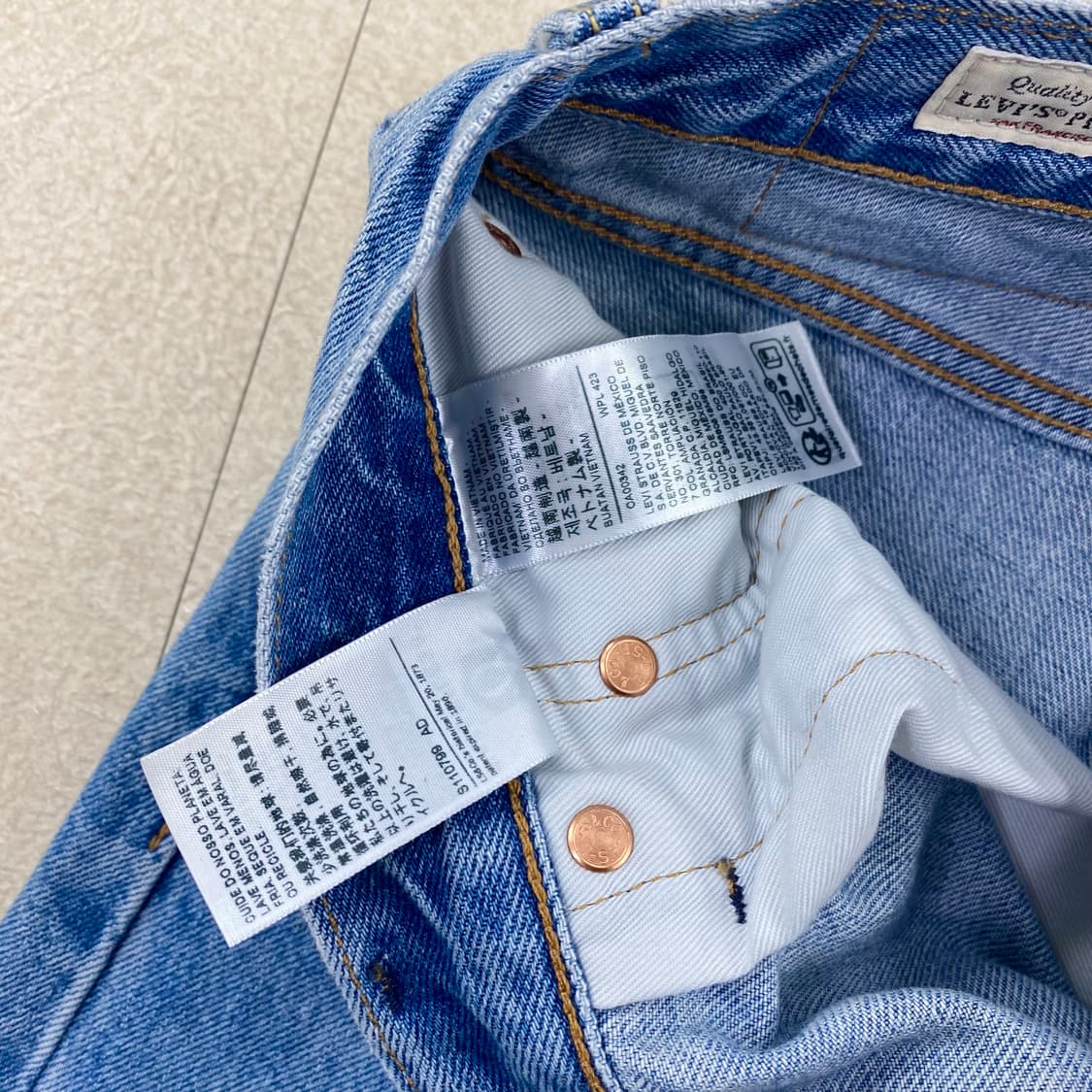 리바이스 프리미엄 빅E 50s 스트레이트 데님 진 (30) 상품이미지9