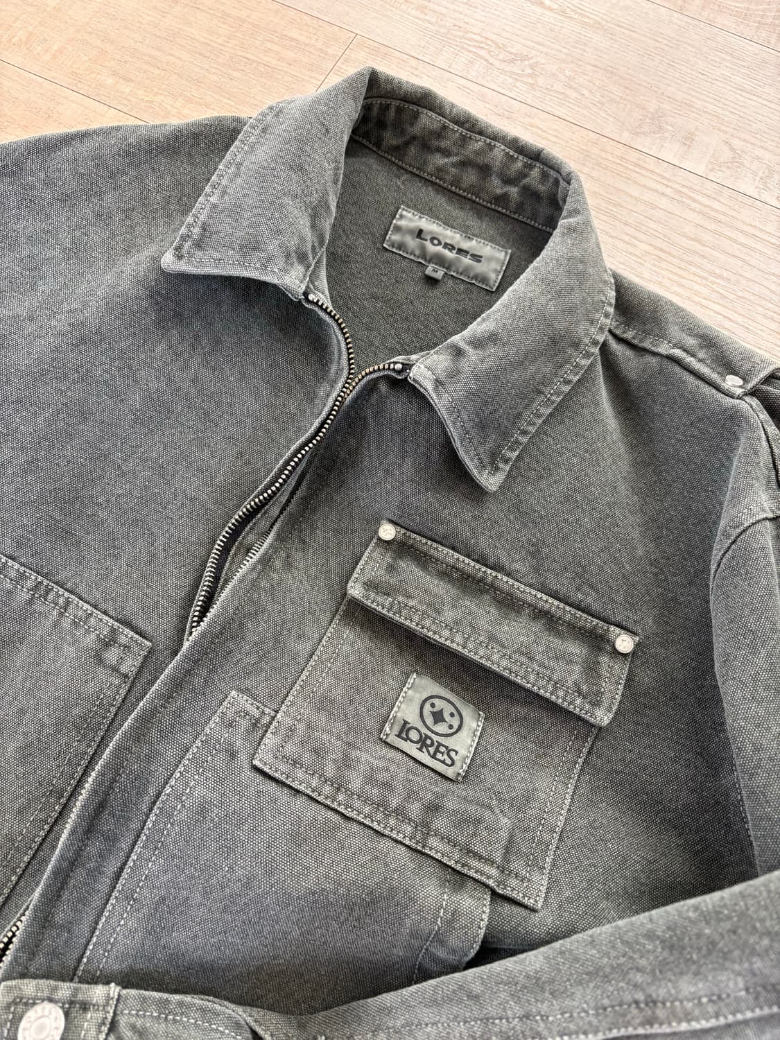 로어즈 lores 데님 워크자켓 m 상품이미지4