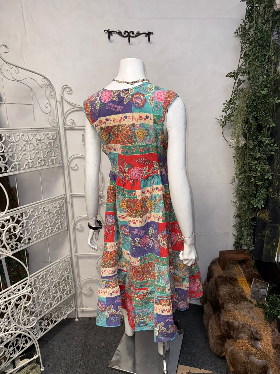 Hippie bohemian floral maxi ops 상품이미지2