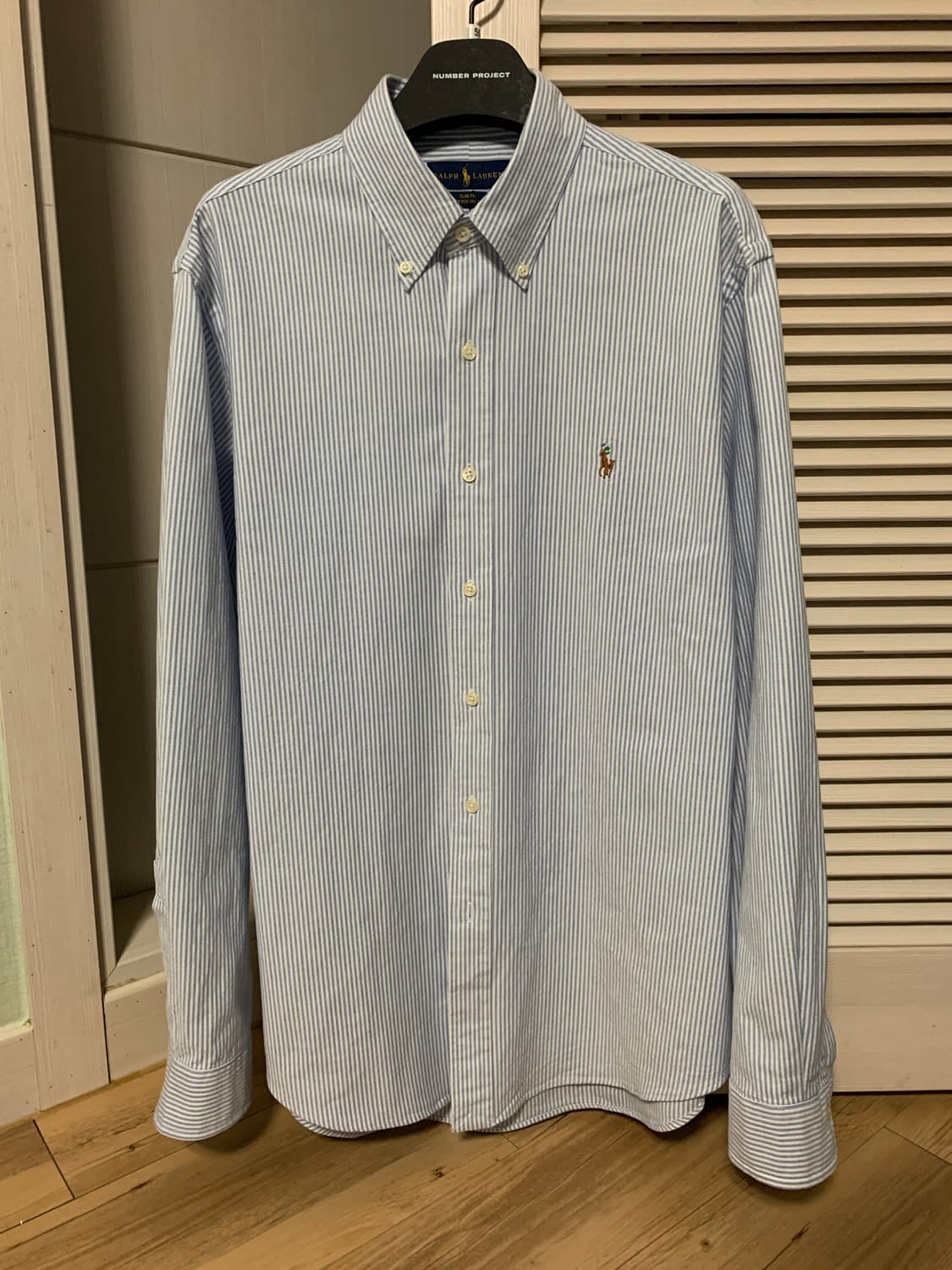 (새상품) 폴로 스트레치 옥스포드 셔츠 L 상품이미지2