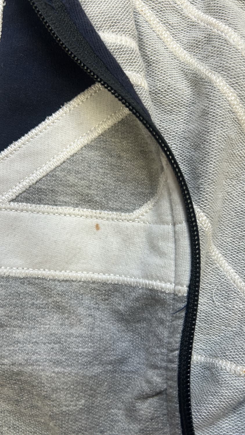 빈티지 반팔 집업 상품이미지3