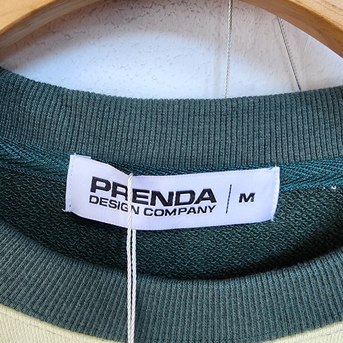 PRENDA 배색 맨투맨 티셔츠 상품이미지8