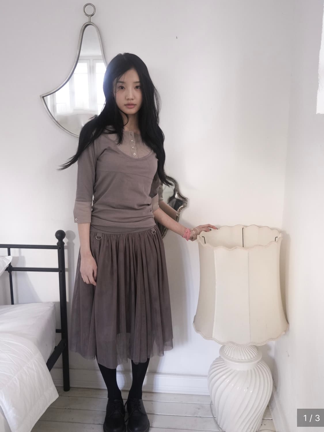 인앤양인하모니 튤 Tulle 스커트  상품이미지1