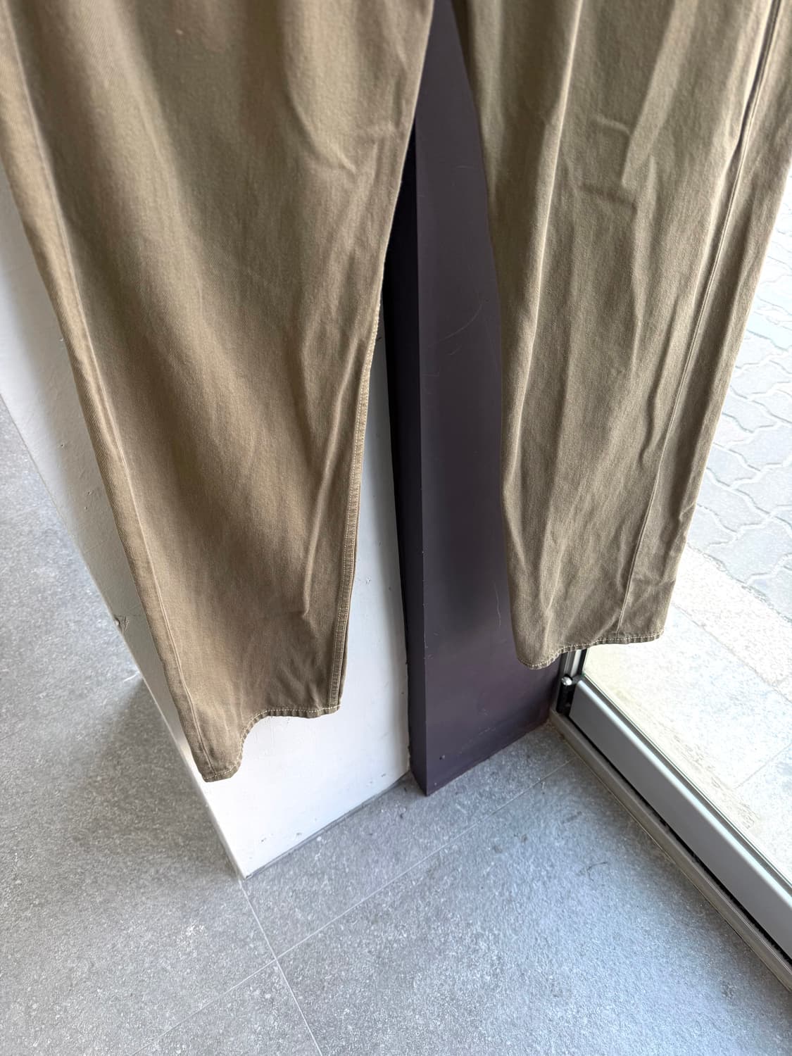 32~33/ 자크뮈스 LE PAPIER 브라운 데님 팬츠 상품이미지4