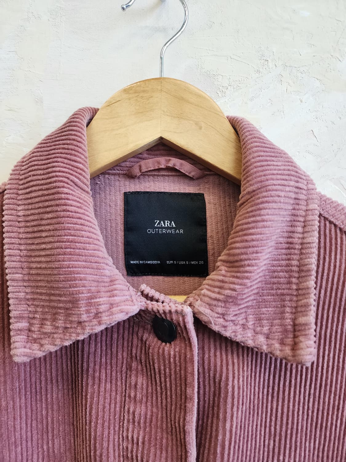 자라 코듀로이 자켓 상품이미지3